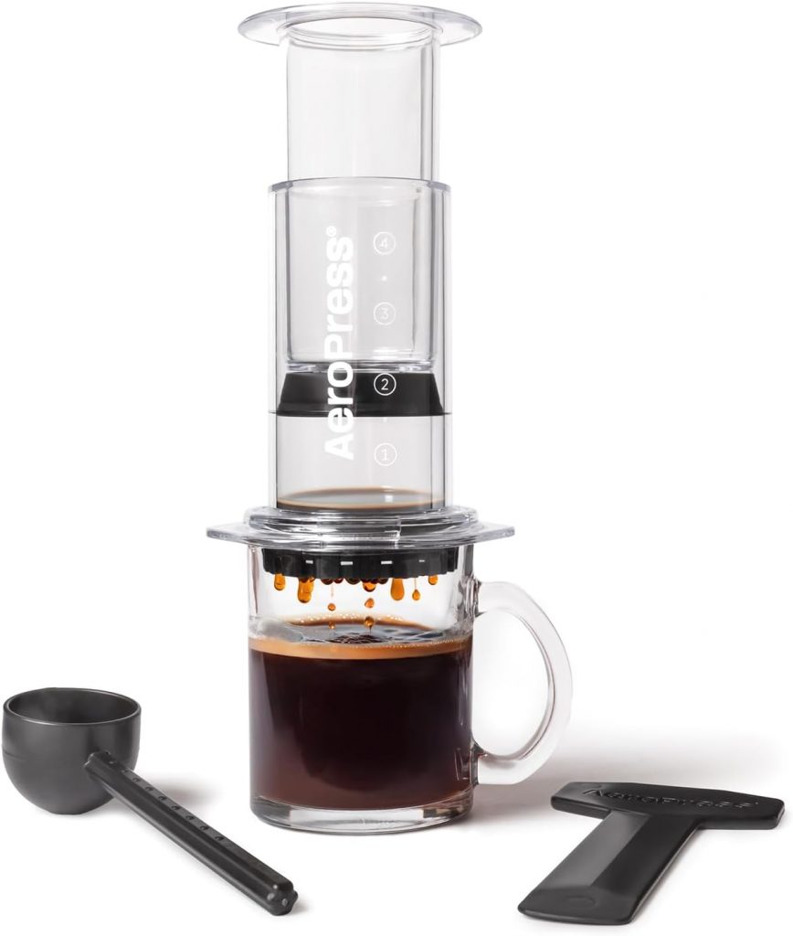 AeroPress Clear transparente Kaffeepresse