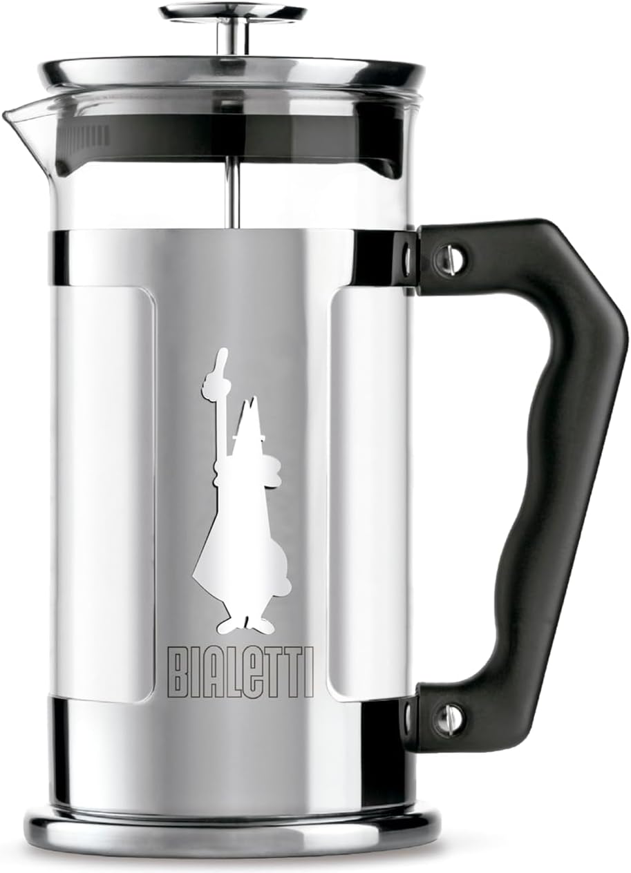 Bialetti Preziosa French Press 1 Liter Edelstahl